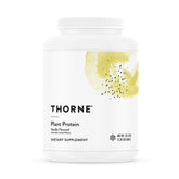 THORNE frasco frontal mostrando sabor vainilla y diseño claro