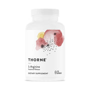 THORNE frasco frontal del producto mostrando diseño y cantidad de cápsulas