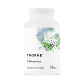 Thorne frasco frontal mostrando 90 cápsulas y etiqueta certificada