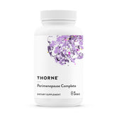 THORNE bottle front label showing product name and capsule count, clear benefit