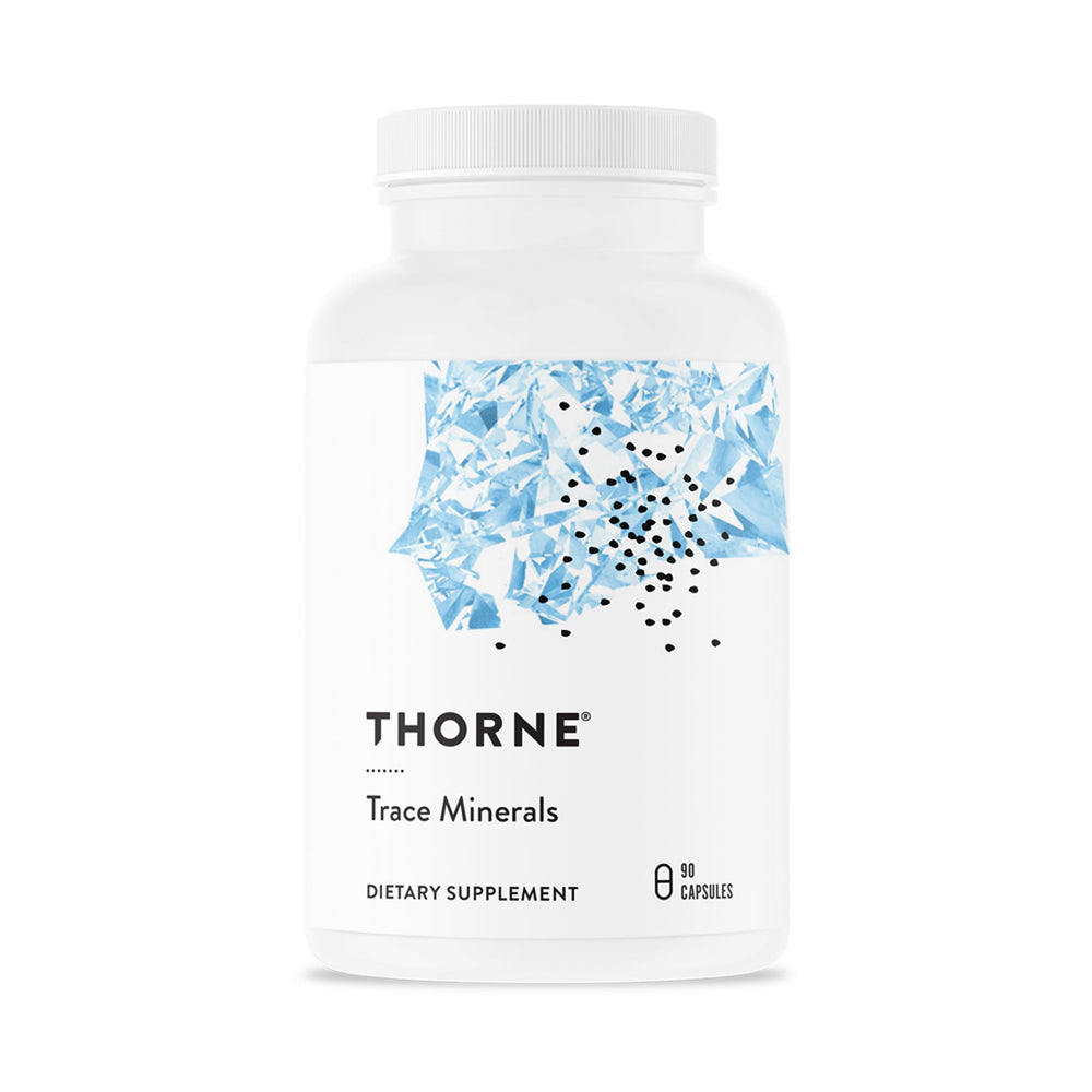 THORNE frasco frontal mostrando el envase y claridad de la marca para confianza
