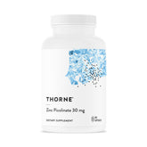 Thorne front label view showing product name and 180 capsules benefit