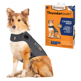 ThunderShirt vista frontal talla Large mostrando ajuste cómodo