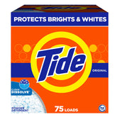 Tide envase frontal mostrando marca y beneficio de limpieza profunda