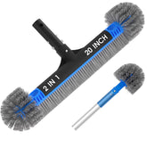 TidyMister front view of 20 inch brush head showing wide coverage and durable build