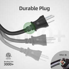 TiFFCOFiO cable conectado alimentando luces de jardín eficazmente