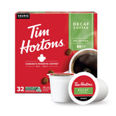 Tim Hortons caja frontal mostrando 32 cápsulas y diseño rojo atractivo