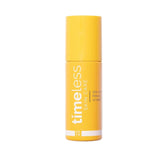 Timeless front bottle showing product and branding for clear identification and trust
