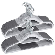 TIMMY 50-pack hangers front view showing neat uniform storage benefit