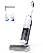 Tineco iFLOOR 5 front view showing cordless design and compact stance for easy storage