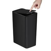 TIPGO cubo de basura frontal mostrando diseño slim y ahorro de espacio