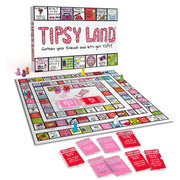 TIPSY LAND empaque oficial mostrando diseño atractivo y durabilidad