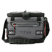 Titan by Arctic Zone frente en Sharkskin Gray mostrando diseño y capacidad
