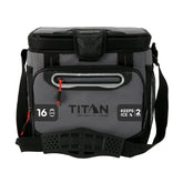 Titan by Arctic Zone front view showing zipperless lid and compact profile benefit fast access