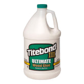 Titebond 1416 III front gallon bottle showing label and capacity benefits