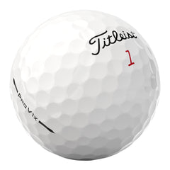 Titleist Pro V1x cross-section revealing dual core and casing layers for speed.