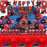 TOCKFIT empaque frontal del kit Spidey mostrando todas las piezas para montaje rápido