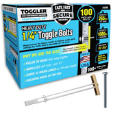TOGGLER front packaging showing 100-pack and benefit of bulk value