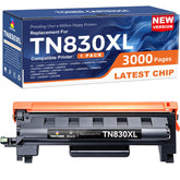 TOKYOINK cartucho TN830XL frontal mostrando diseño y compatibilidad