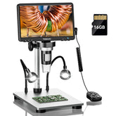 TOMLOV DM9 front screen showing clear sample image and easy controls for quick viewing