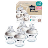 Tommee Tippee frente del envase Natural Start muestra diseño y capacidad