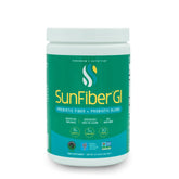 Tomorrow's Nutrition product jar front view showing Sunfiber GI benefits