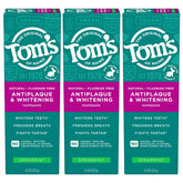 Tom's of Maine frontal del tubo mostrando el diseño y claridad del producto