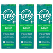 Tom's of Maine frontal del paquete mostrando diseño y beneficio fresco