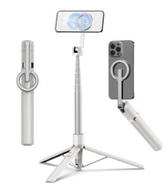 TONEOF front view of tripod extended showing stability and height