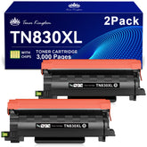 Toner Kingdom vista frontal del pack con dos cartuchos, solución económica