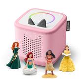 Tonies Toniebox 2 Cloud Pink frontal mostrando diseño intuitivo y resistencia