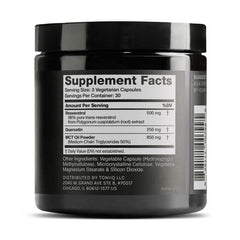 Toniiq etiqueta con ingredientes y certificaciones para confianza