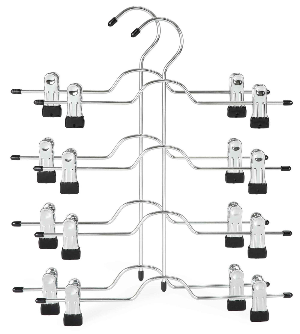 TOPIA HANGER vista frontal del paquete mostrando 4 niveles y capacidad