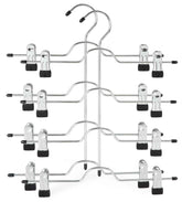 TOPIA HANGER vista frontal del paquete mostrando 4 niveles y capacidad