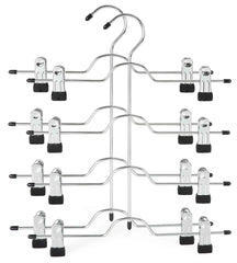 TOPIA HANGER vista frontal del paquete mostrando 4 niveles y capacidad
