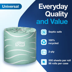 Tork rollo envuelto individualmente que garantiza higiene y limpieza