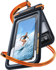 TORRAS funda frontal negra mostrando pantalla clara y protección