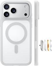TORRAS silver case front packaging showing slim profile and protection
