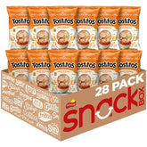 Tostitos multipack box front showing pack of 28 and convenience