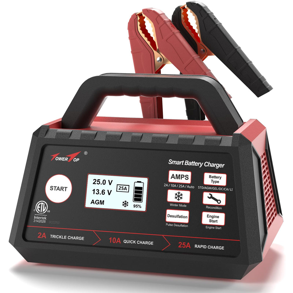 TowerTop front unit showing ports and casing for reliable charging