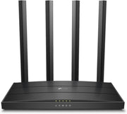 TP-Link Archer A6 vista frontal con indicadores LED y diseño compacto, conecta rápido