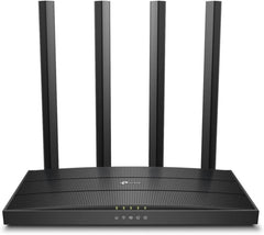 TP-Link Archer A6 vista frontal con indicadores LED y diseño compacto, conecta rápido