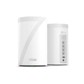 TP‑Link Deco 7 Pro front view showing sleek design and wide coverage benefit