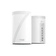 TP‑Link Deco 7 Pro front view showing sleek design and wide coverage benefit