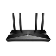 TP‑Link Archer AX10 front view showing status LEDs and compact design for reliable home Wi‑Fi
