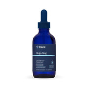 Trace Minerals frasco Mega-Mag frente mostrando diseño y facilidad de uso