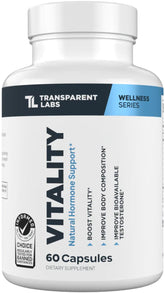 Transparent Labs front bottle view showing clean design and supplement clarity benefits