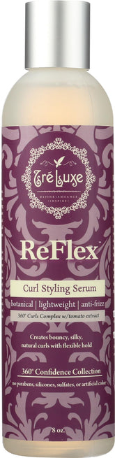 Treluxe envase frontal mostrando etiqueta y tamaño 8 onzas, beneficio: reconocimiento rápido