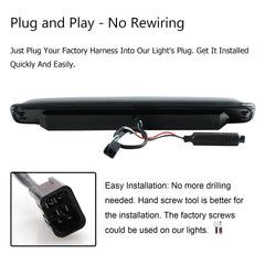 Tresound LEDs brillantes que ofrecen mayor visibilidad en frenadas