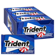 Trident frente del paquete mostrando el diseño y frescor